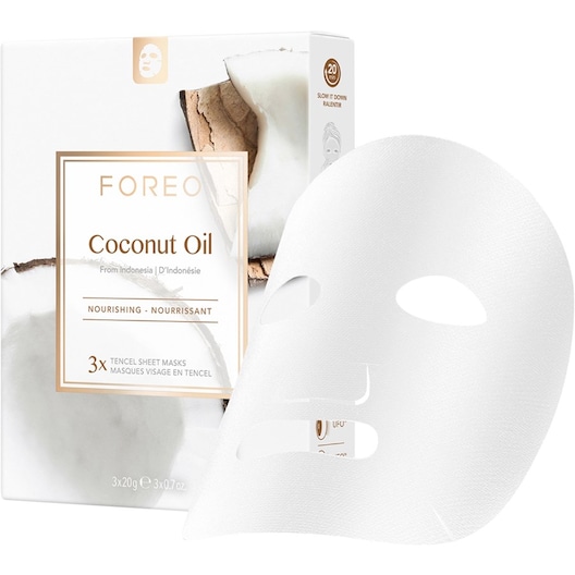 Foreo Maskenbehandlung UFO Mask Sheet Coconut Oil Feuchtigkeitsmasken Damen