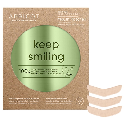 APRICOT keep smiling Hyaluron Facial Patches Gesichtsmaske