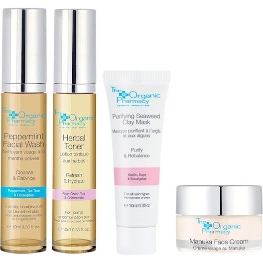 The Organic Pharmacy Clear Skincare Kit Gesichtspflegeset