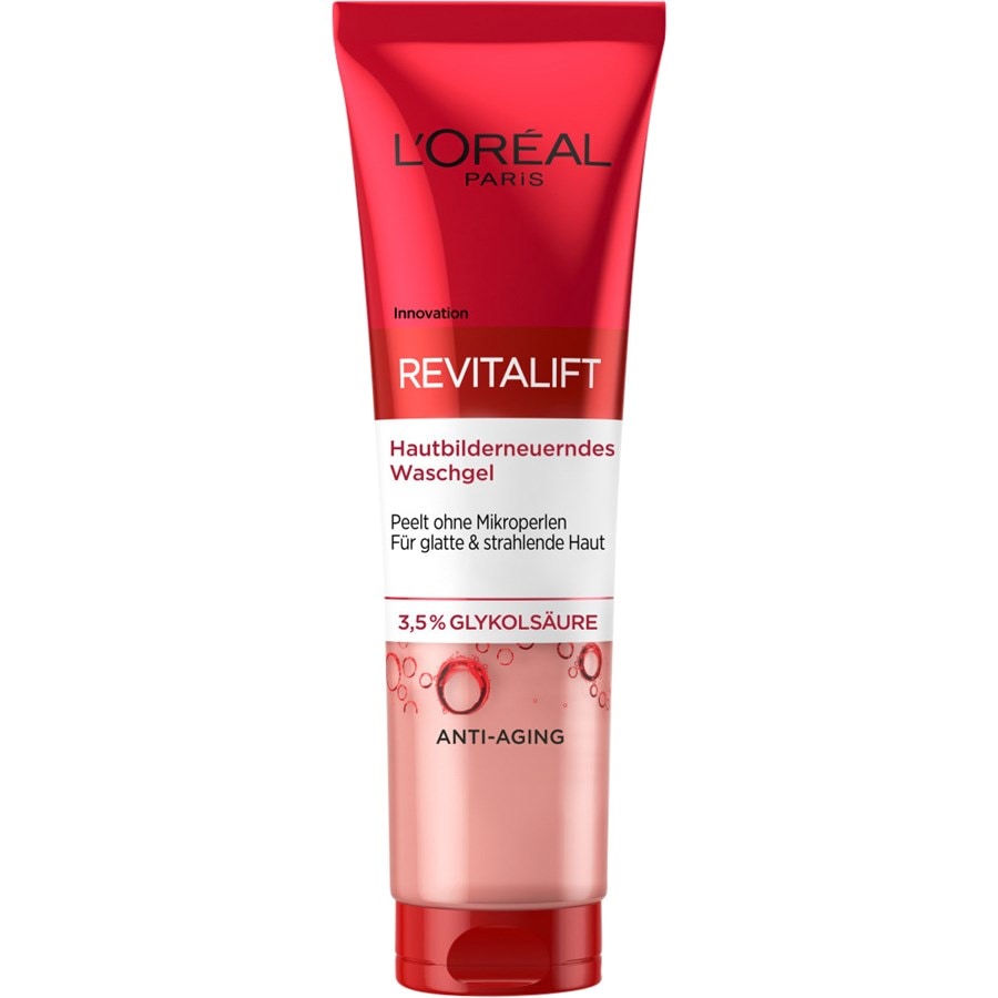 L’Oréal Paris Revitalift Gel detergente rinnova la pelle con acido glicolico