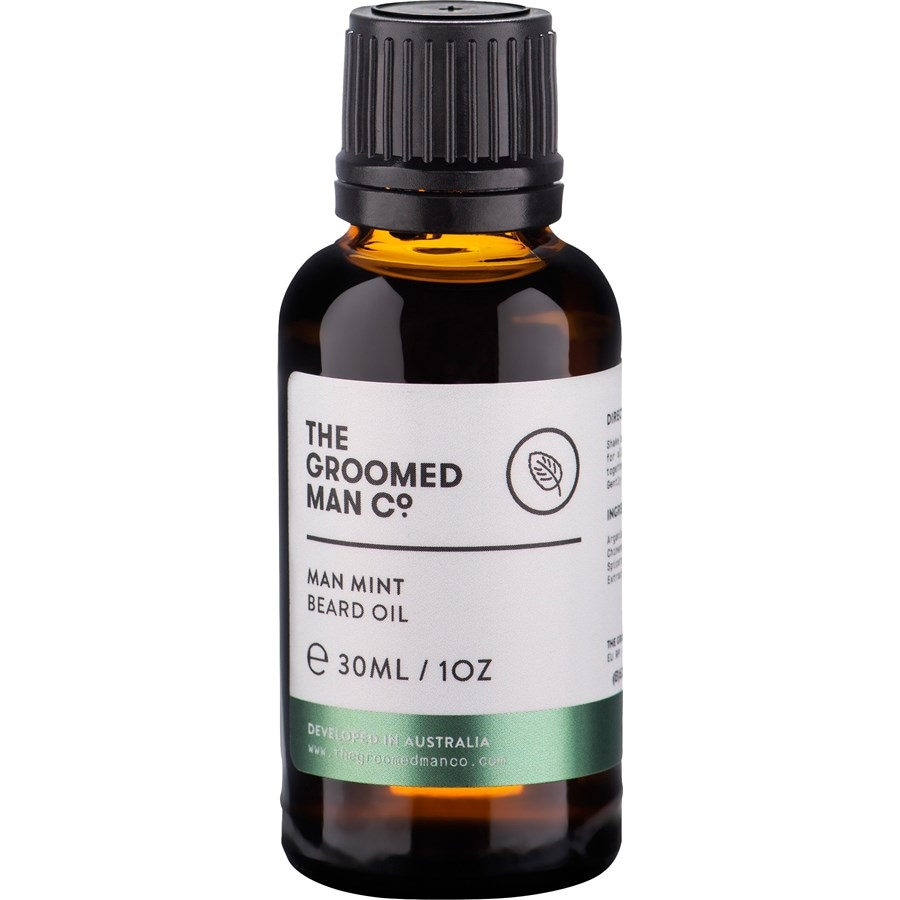 The Groomed Man Co. Cura per la barba Man Mint Beard Oil