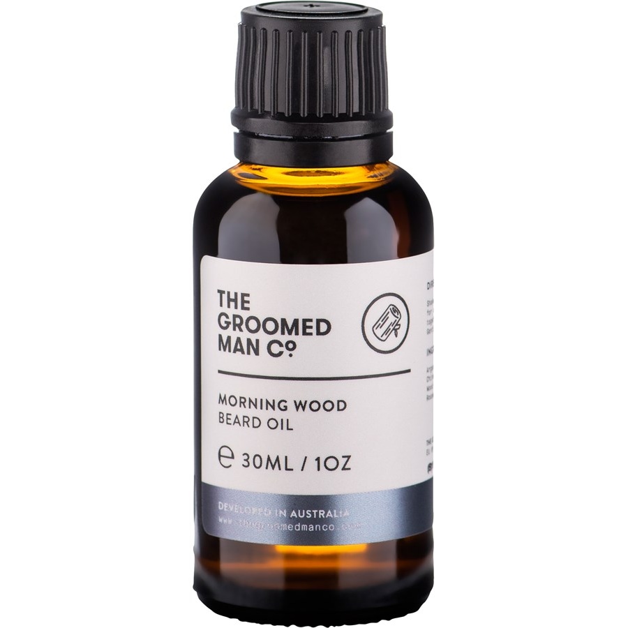 The Groomed Man Co. Cura per la barba Morning Wood Beard Oil