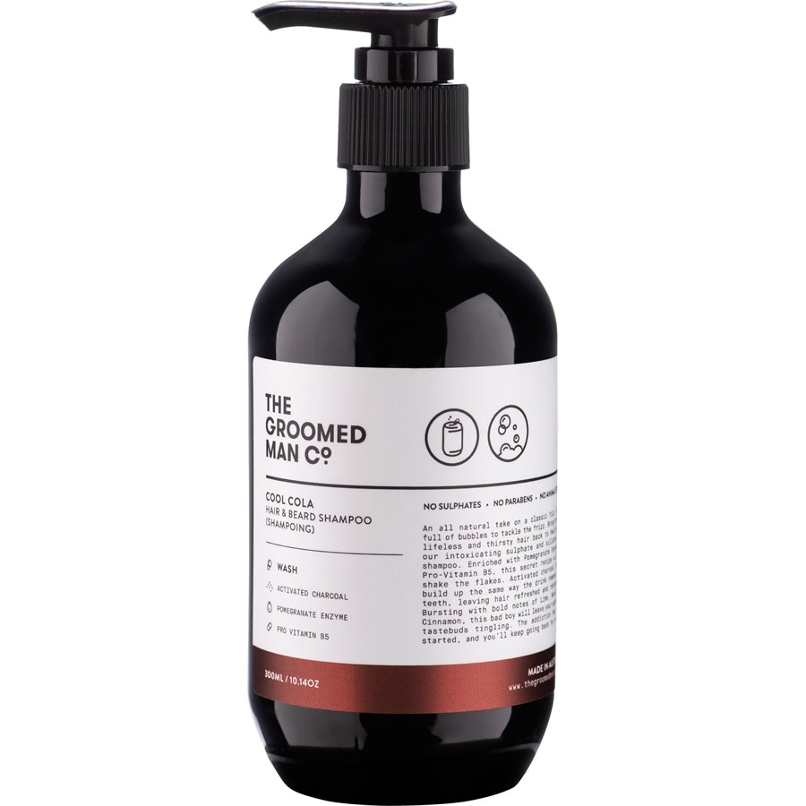 The Groomed Man Co. Cura dei capelli Cool Cola Hair & Beard Shampoo