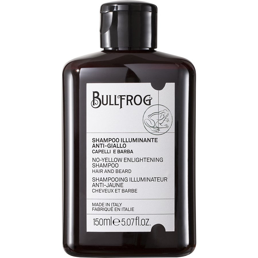 BULLFROG Cura dei capelli No-Yellow Enlightening Shampoo