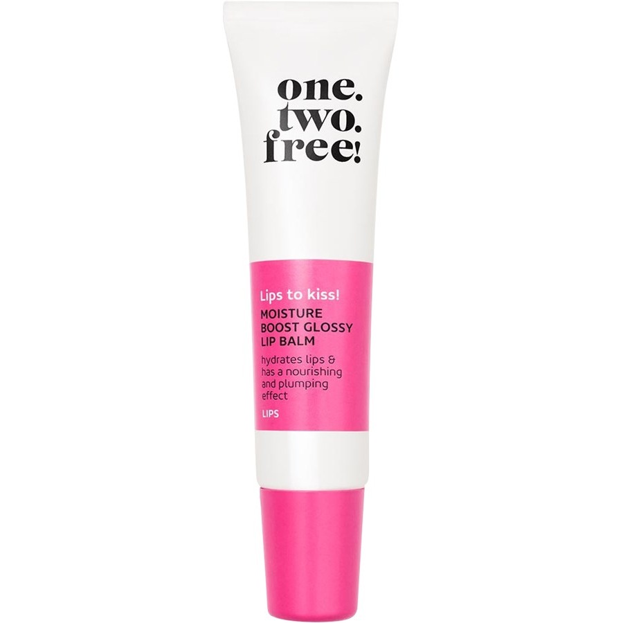 One.two.free Labbra Lips to kiss Moisture Boost Glossy Lip Balm