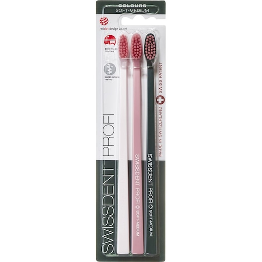 Swissdent Zahnbürsten Profi Colours Trio Zahnpflege Unisex