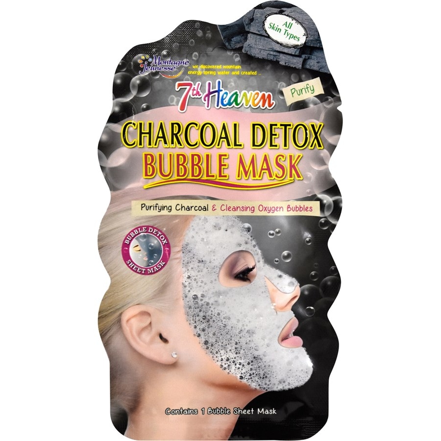 Montagne Jeunesse Cura del viso Bubble Mask Charcoal Detox