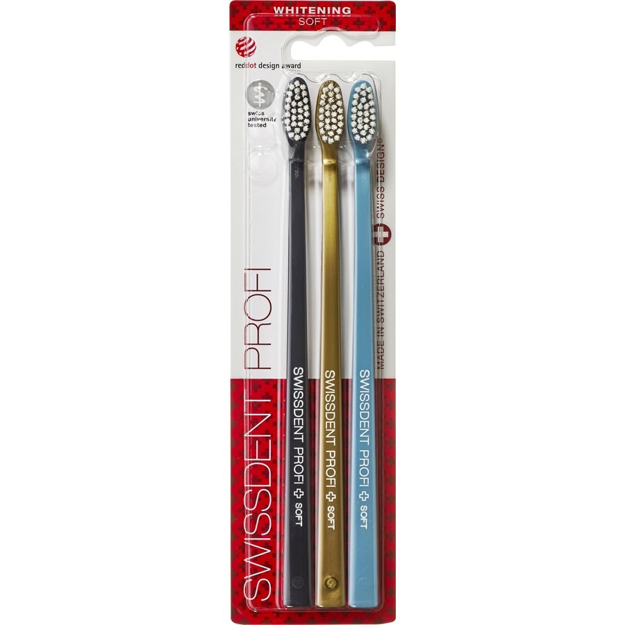 Swissdent Spazzolini da denti Soft Profi Whitening Trio