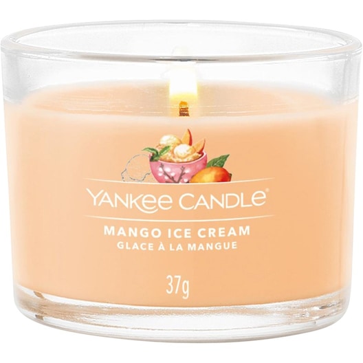 Yankee Candle Votivkerze im Glas Mango Ice Cream Kerzen Damen