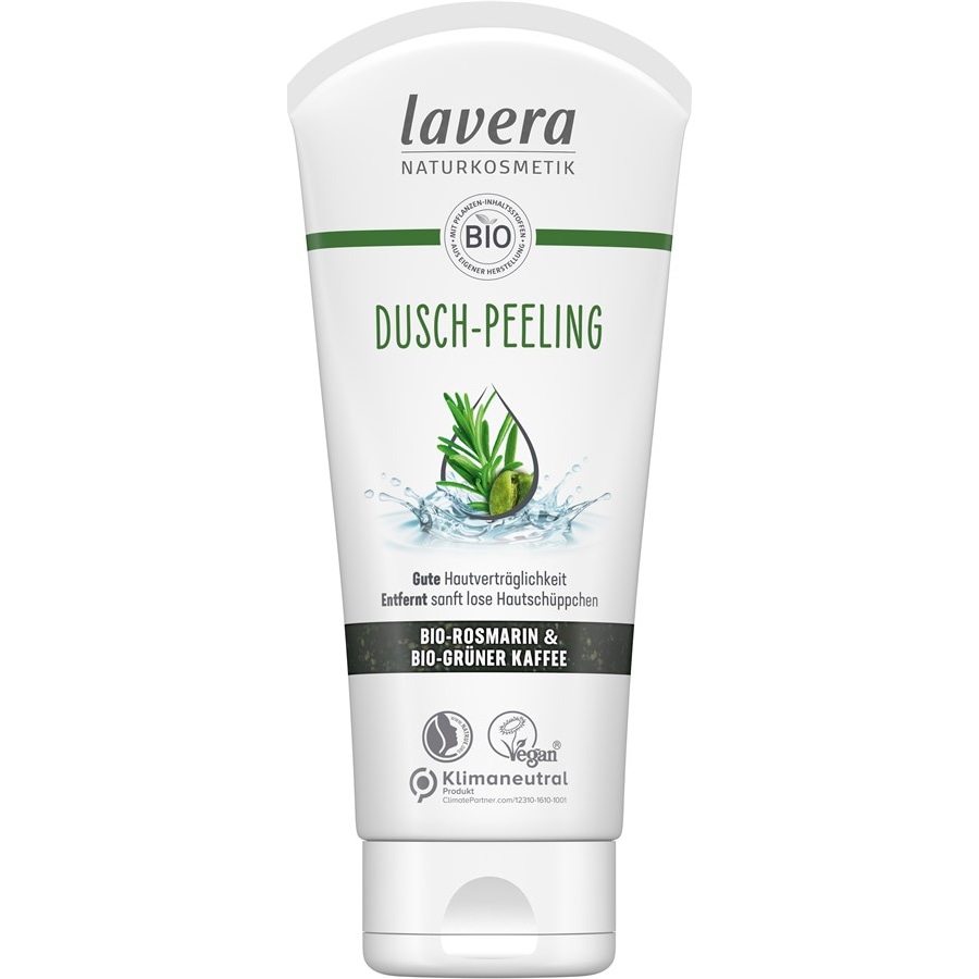 Lavera Prodotti per la doccia Rosmarino biologico e caffè verde biologico Peeling doccia