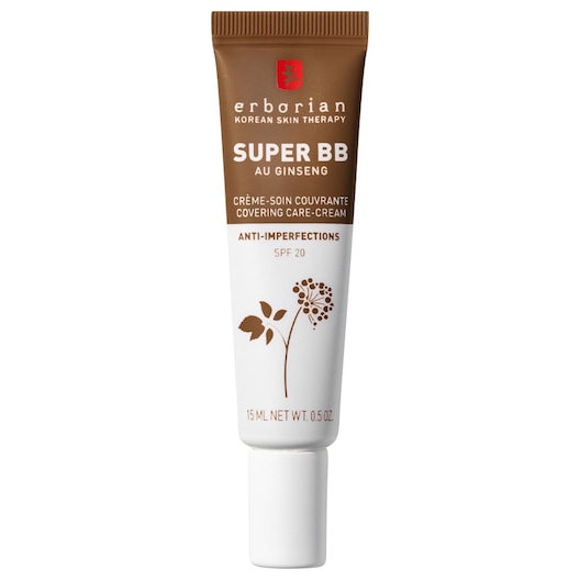 Erborian Finish BB & CC Creams Super BB Crème au Ginseng SPF 20 Chocolat 15 ml (10.593,00 kr / 1 l)