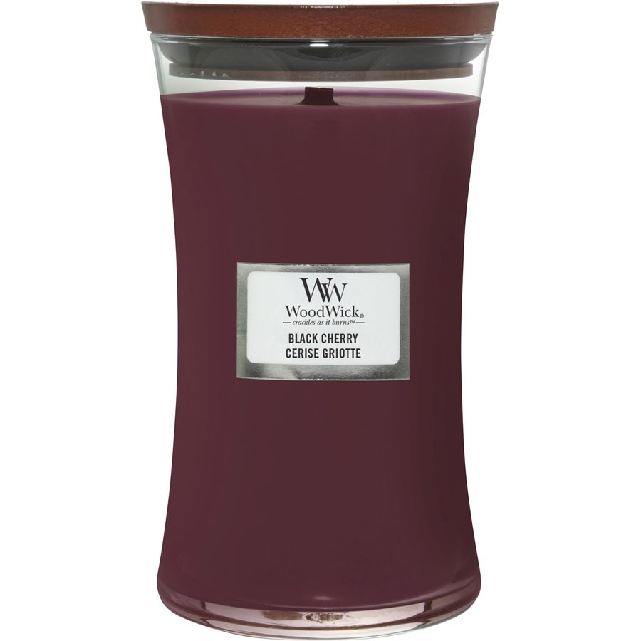 WoodWick Candele profumate Black Cherry