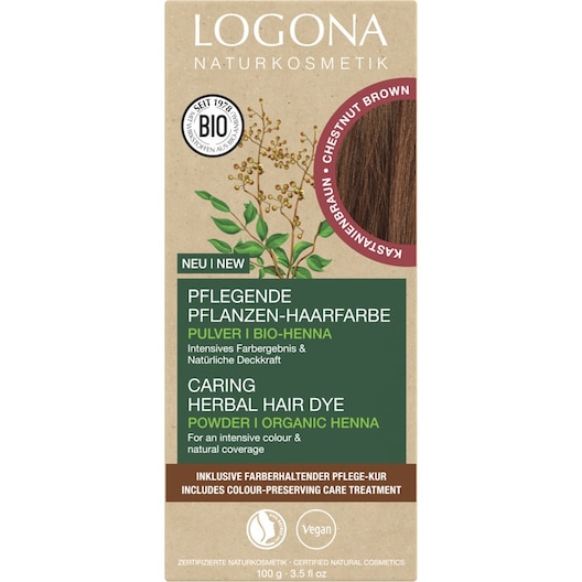 Logona Hair Colour Plejende plante-hårfarve Toningsfarver Female 100 g