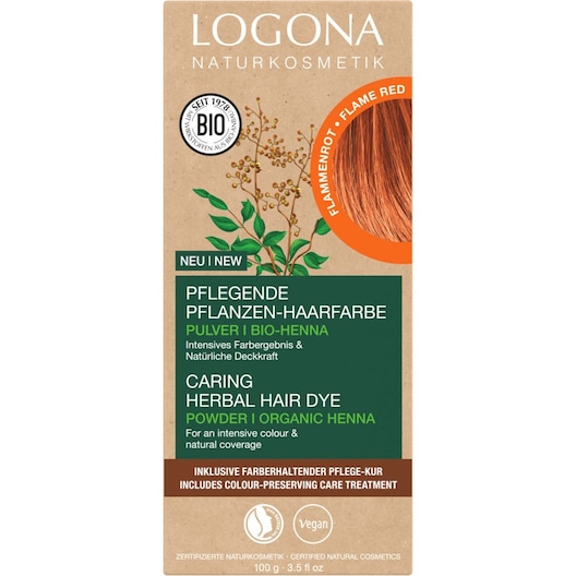 Logona Hair Colour Plejende plante-hårfarve Toningsfarver Female 100 g