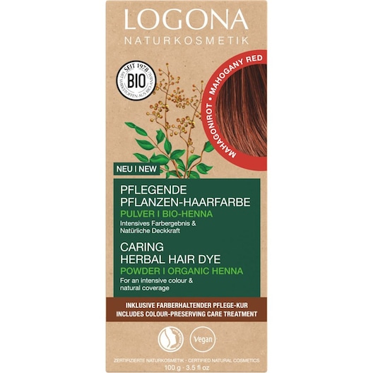 Logona Hair Colour Plejende plante-hårfarve Toningsfarver Female 100 g
