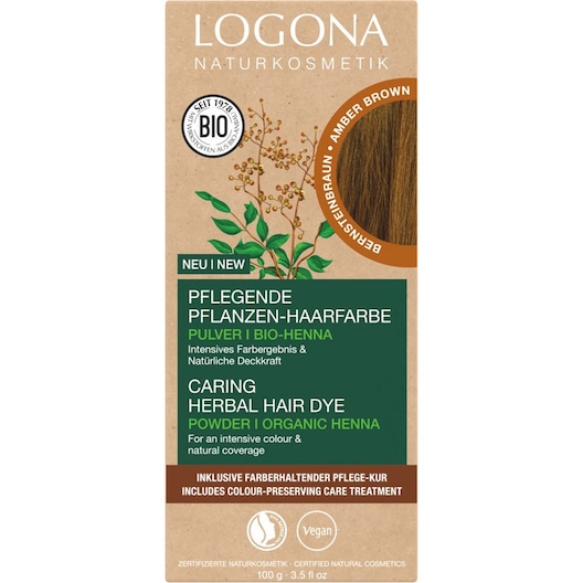 Logona Hair Colour Plejende plante-hårfarve Toningsfarver Female 100 g