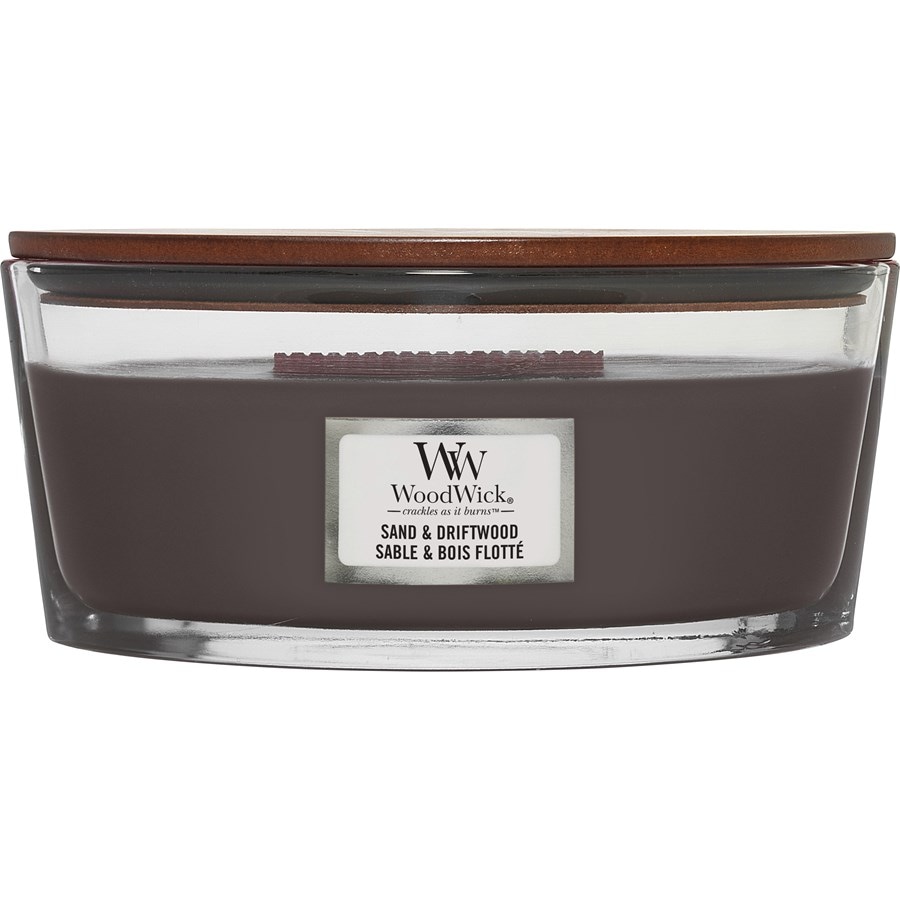 WoodWick Candele profumate Sand + Driftwood