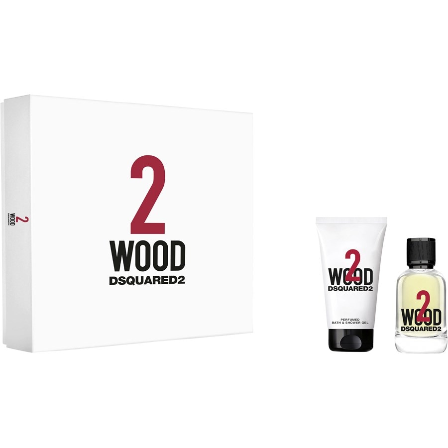 Dsquared2 2 Wood Set regalo