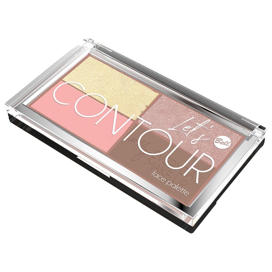 Bell Highlighter Let’s Contour Face Palette