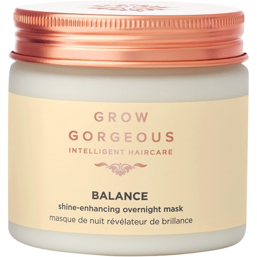 Grow Gorgeous Maschere per capelli Shine-Enhancing Overnight Mask