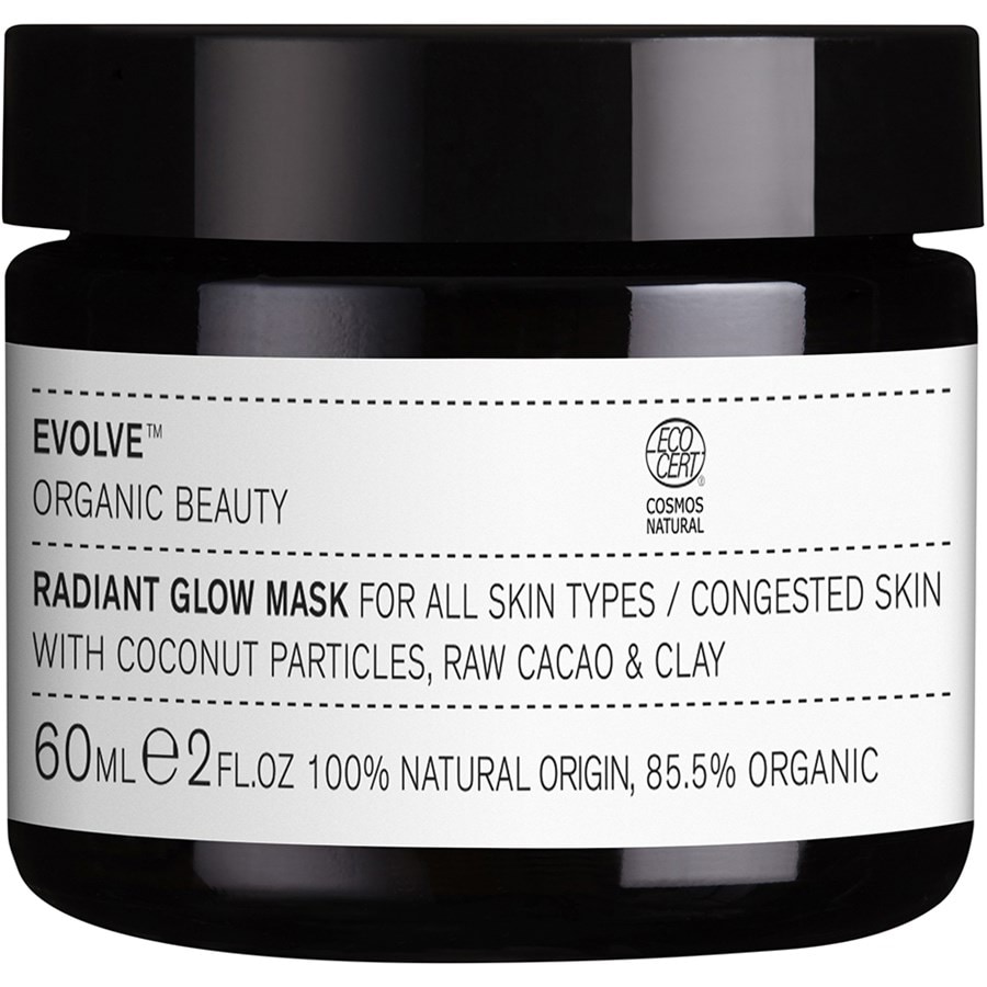 Evolve Organic Beauty Maschere per il viso Radiant Glow 2-In-1 Face Mask & Polish