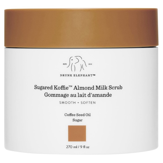 Drunk Elephant Hudrensning Sugared Koffie Almond Milk Scrub Peeling Female 270 ml