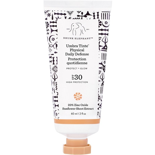 Drunk Elephant Ansigtspleje Solbeskyttelse Umbra Tinte™ Physical Daily Defense SPF 30 60 ml