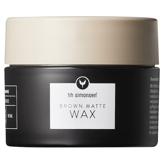 HH Simonsen Haarstyling Brown Matte Clay Wax Haarwachs Unisex