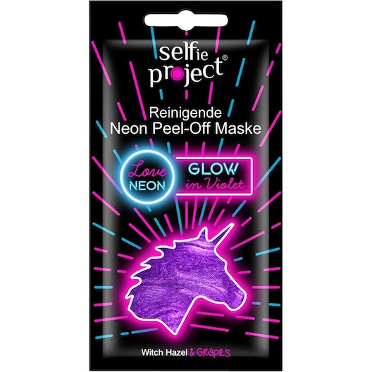 Selfie Project Maske Reinigende Neon Peel-Off Damen