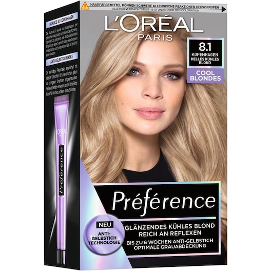 L’Oréal Paris Préférence Cool Blondes Haarfarbe Coloration Unisex