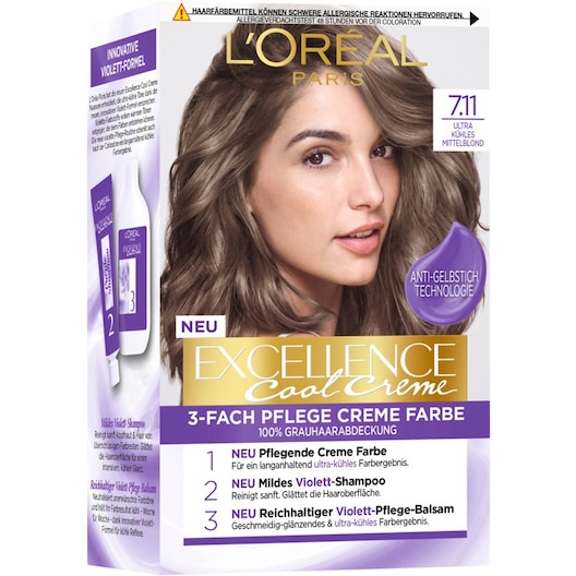 L’Oréal Paris Coloration Excellence Cool Creme Haarfarbe Damen 1 ct