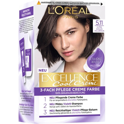 L’Oréal Paris Excellence Creme Cool Haarfarbe Coloration Damen