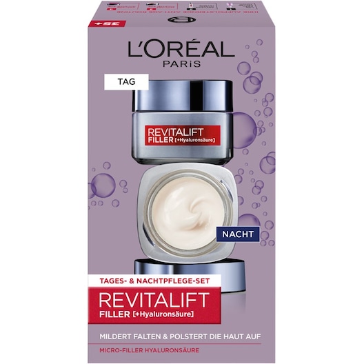 L’Oréal Paris Ansigtspleje Day & Night Revitalift FillerDag natpleje sæt 1 Stk.