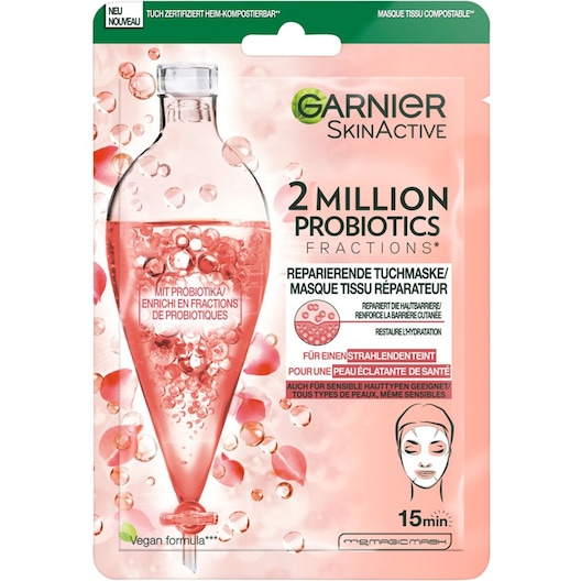 GARNIER Gesichtspflege Reinigung2 Million Probiotics Tuchmaske 22 g (90,45 € / 1 kg) 1040729