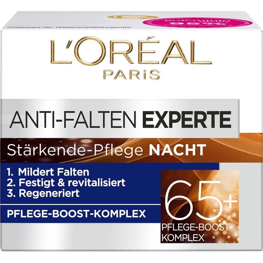 L’Oréal Paris Giorno e notte nutriente e rinforzante Crema notte antirughe Expert 65+