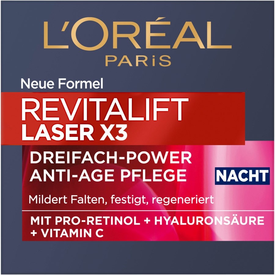 L’Oréal Paris Giorno e notte Trattamento notte anti-aging Laser X3