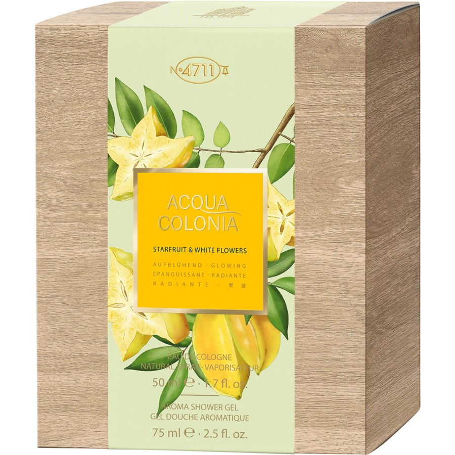 4711 acqua colonia starfruit & white flowers woda kolońska 50 ml   zestaw