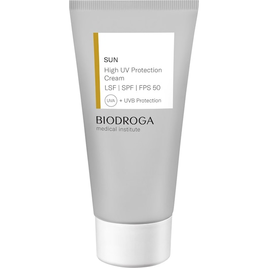 Biodroga Sun High UV Protection Cream SPF 50 Solbeskyttelse Female ml