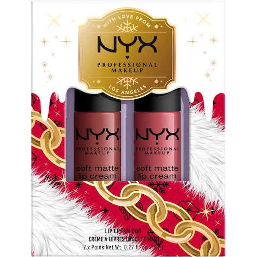 NYX Professional Makeup Lipgloss X-mas Soft Matte Lip Cream Duo Damen