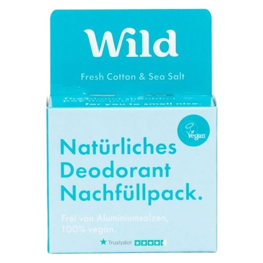 Wild Deodorant genopfyldning Fresh Cotton Refill Deodoranter Female 40 g
