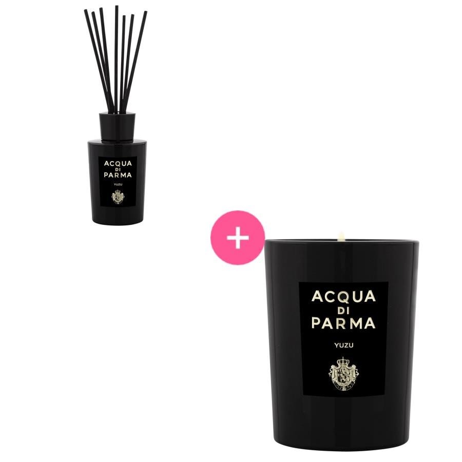 Acqua di Parma Home Collection Bundle Acqua di Parma Home Collection Scented Candle 200 g + Room Diffuser 180 ml / 1 Stk. 1