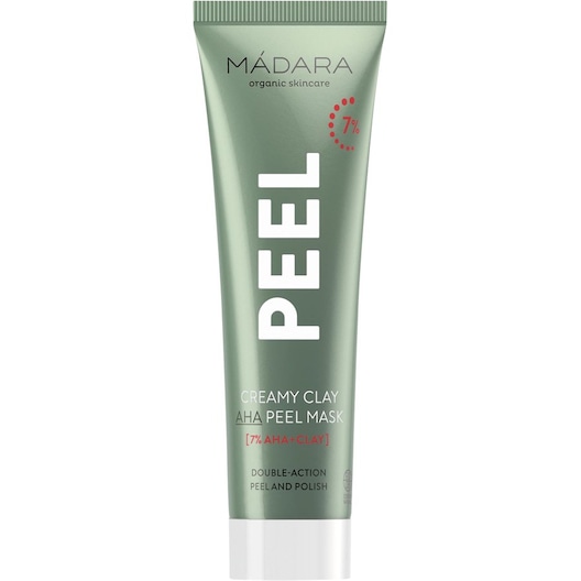 MÁDARA Masker Peel Creamy Clay AHA Peeling Mask Rensemasker Female 60 ml