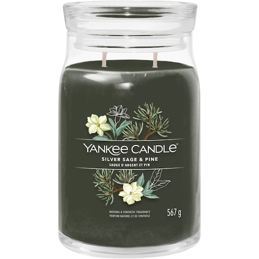 Yankee Candle Votivlys i glas Silver Sage + Pine Duftlys Unisex 567 g