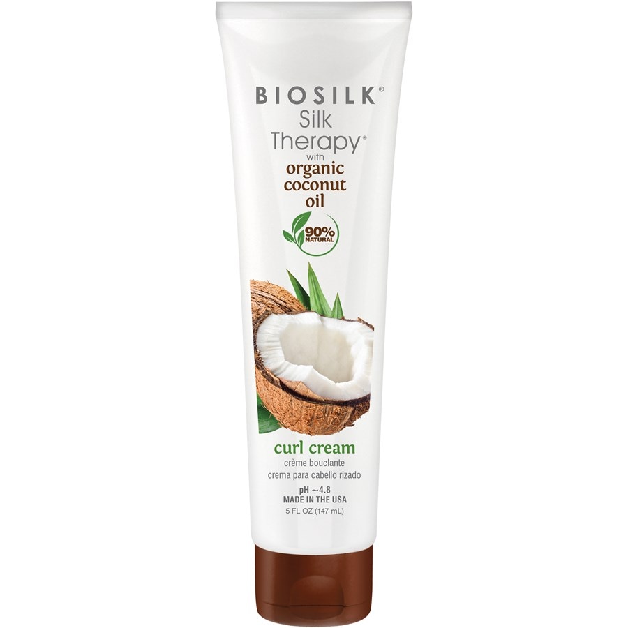 BIOSILK Silk Therapy with Natural Coconut Oil Curl Cream