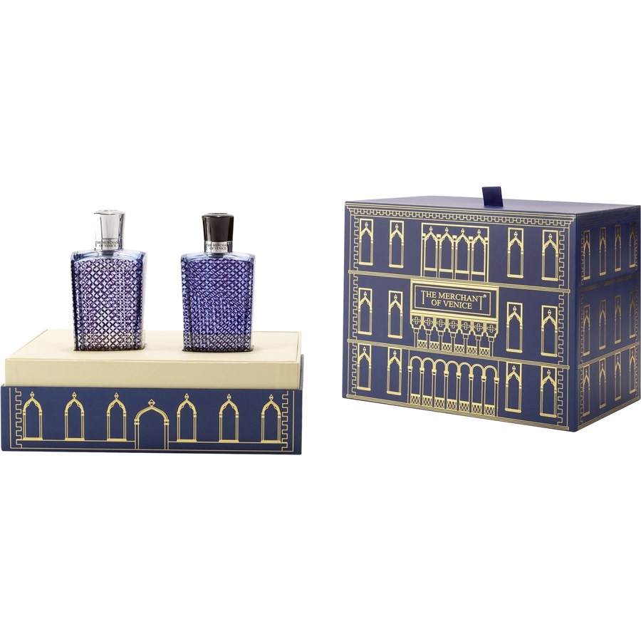 the merchant of venice venetian blue woda po goleniu 100 ml   zestaw