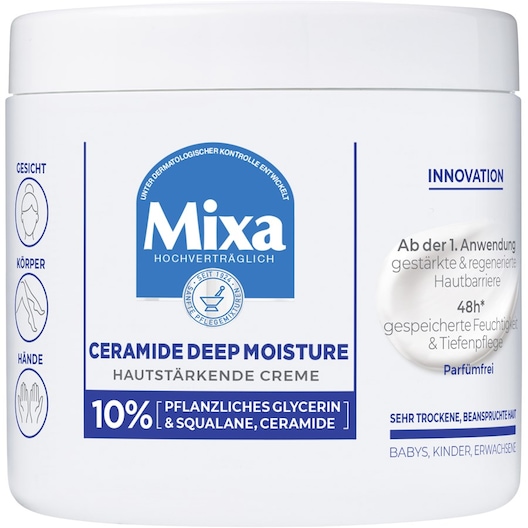 Mixa Körperpflege Ceramide Deep Moisture Creme Lotionen Damen 400 ml