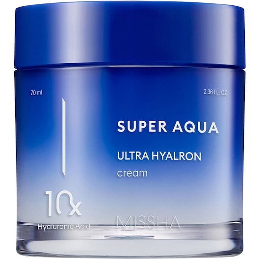 MISSHA Fugtgivende pleje Super Aqua Ultra Hyaluron Cream Ansigtscreme Female 70 ml