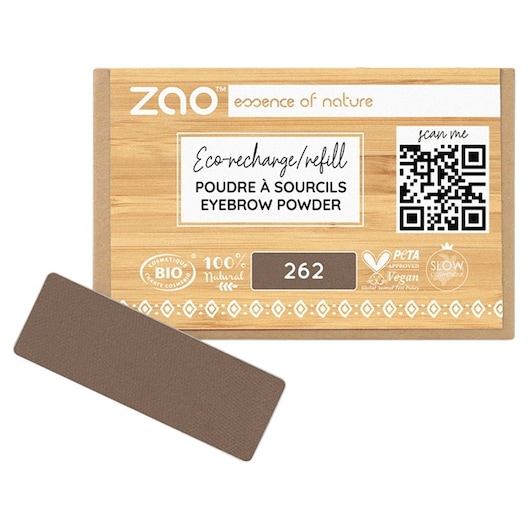 Zao Øjenbryn Refill Eyebrow Powder Bryn Female 1,3 g