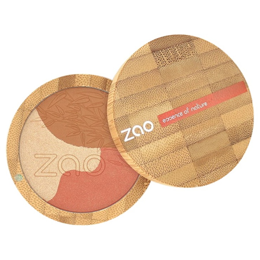 zao Rouge & Highlighter 3in1 Bamboo Sublim Mosaic