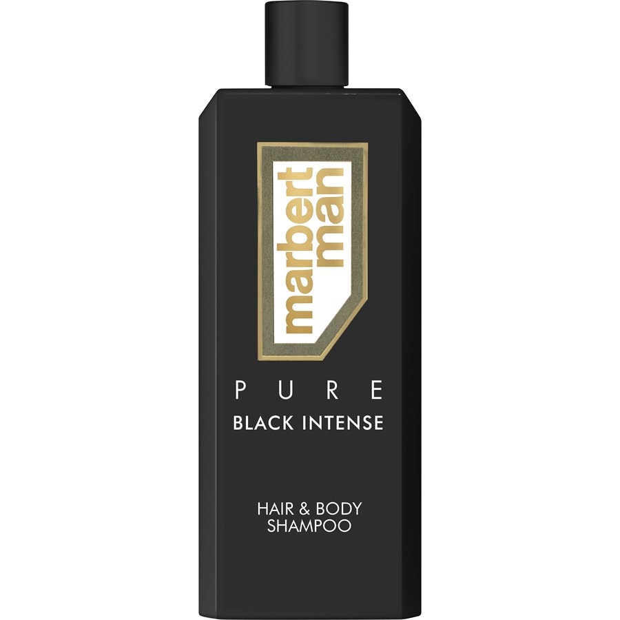 Marbert Man Pure Black Intense Hair & Body Shampoo